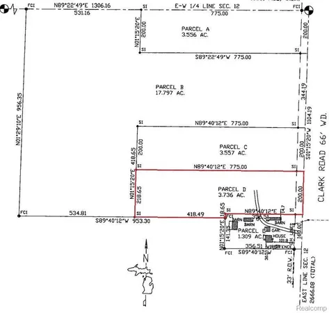 $100,000 | 20918 Clark Road, Belleville, MI 48111
