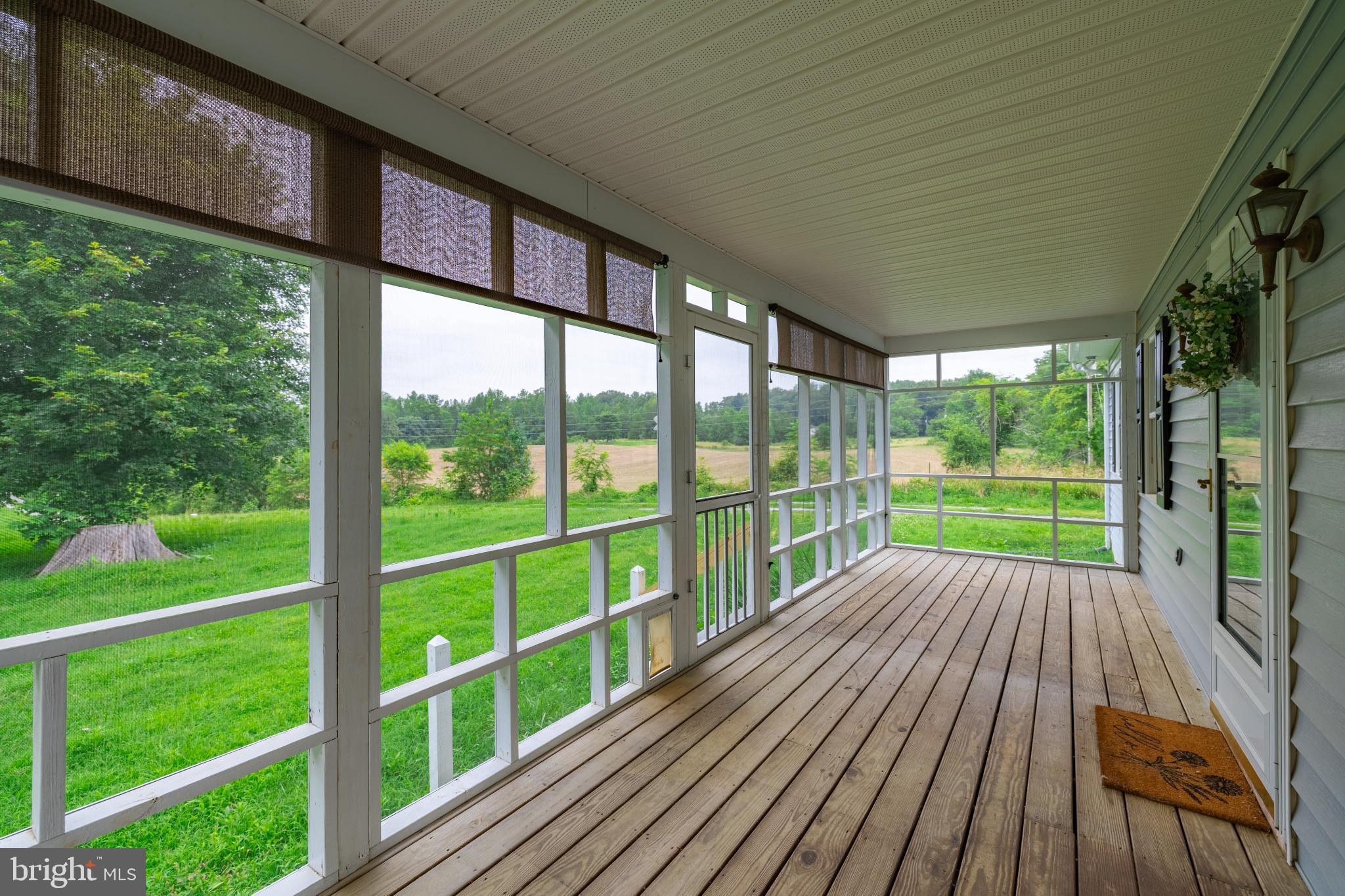 16302 Pleasant Mill Road Montpelier, VA 23192 - Photo 7 of 44 Serene porch overlooking lush green fields.