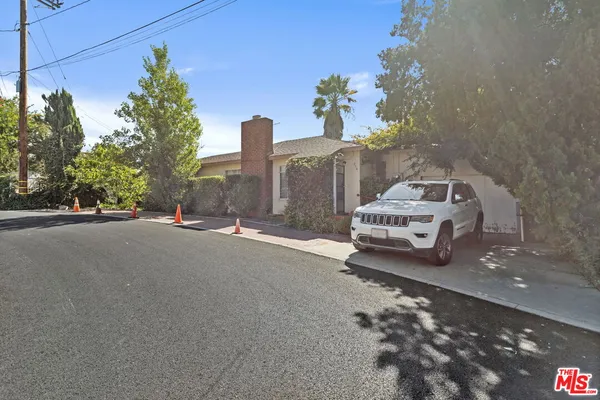 a car parked on the side of the road