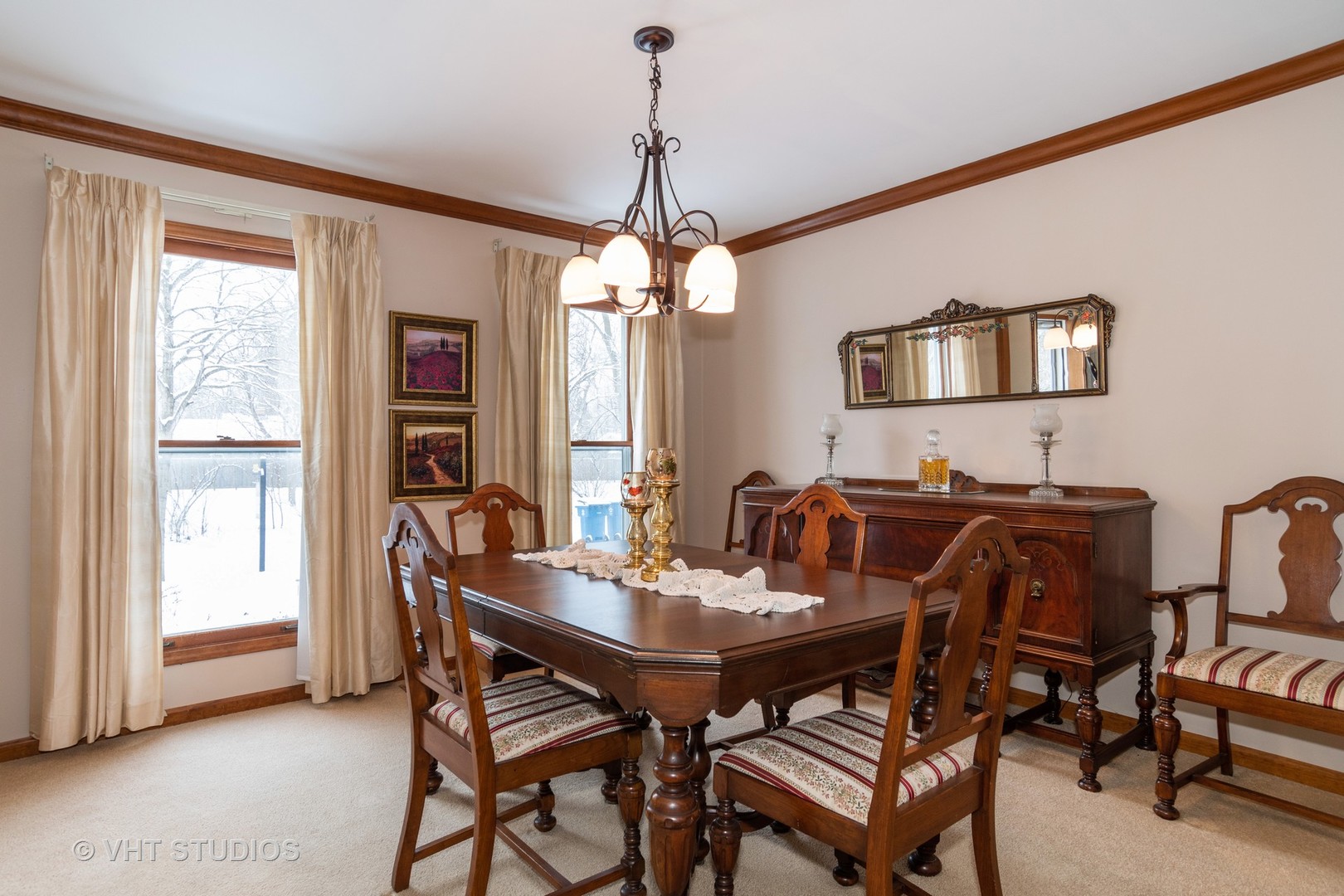 31W740 Russell Road Wayne, IL 60184 - Photo 6 of 20 a view of a dining room with furniture and window