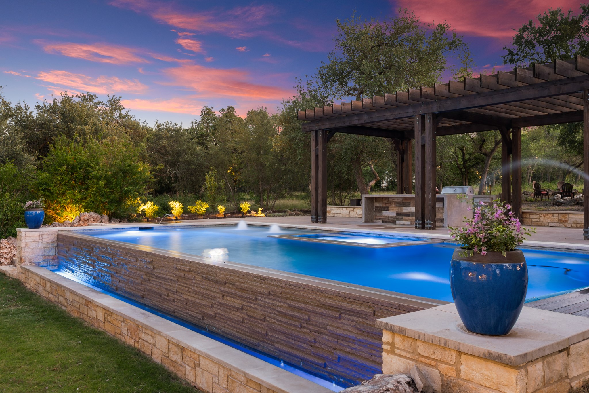 11002 Foundation Road Austin, TX 78726 - Photo 4 of 40 a view of a swimming pool with a patio