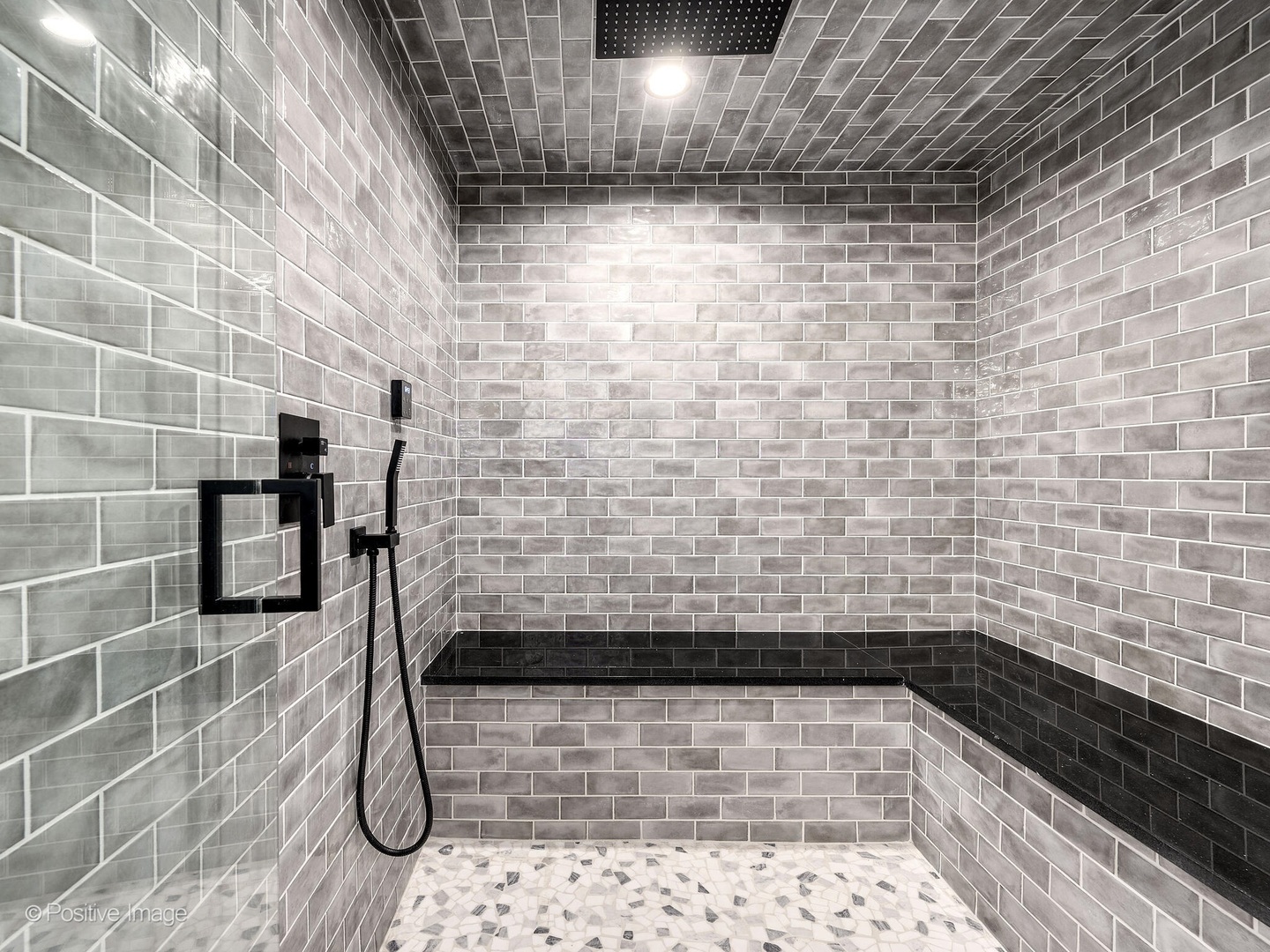 609 North County Line Road Hinsdale, IL 60521 - Photo 28 of 42 a bathroom with a shower