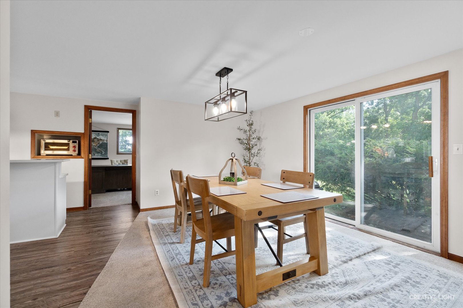 8N510 Thomas Road Hampshire, IL 60140 - Photo 7 of 33 a view of a dining room with furniture window and wooden floor