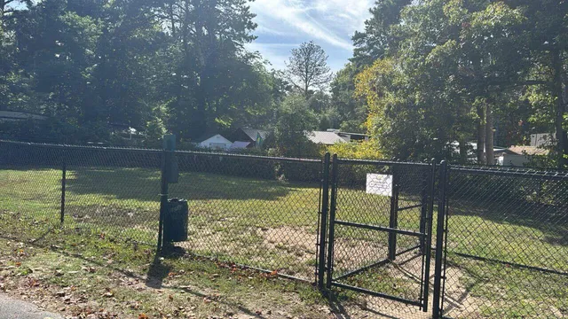 a view of outdoor space with seating