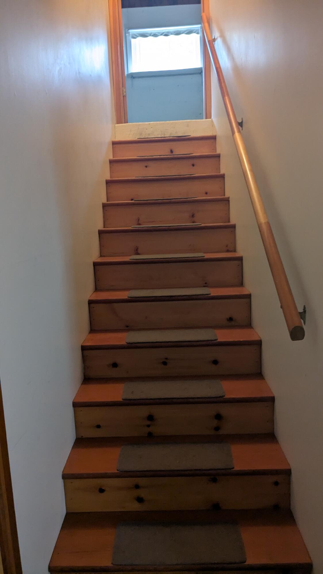 12220 Maple Street Bear Lake, MI 49614 - Photo 31 of 56 Basement Stairs off Garage