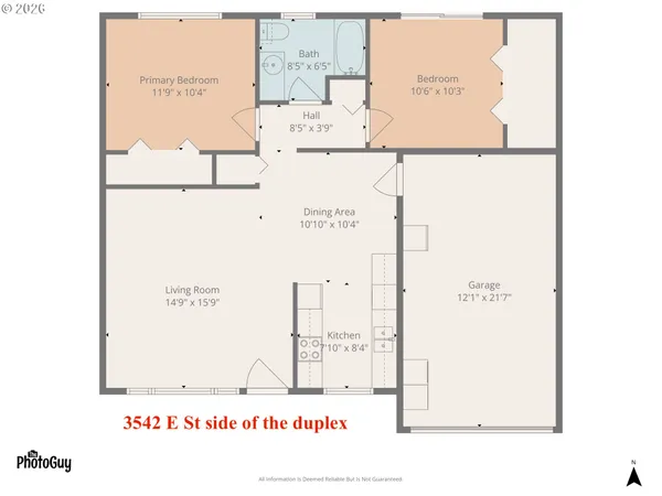 $449,000 | 3542-3544 E Street, Springfield, OR 97478