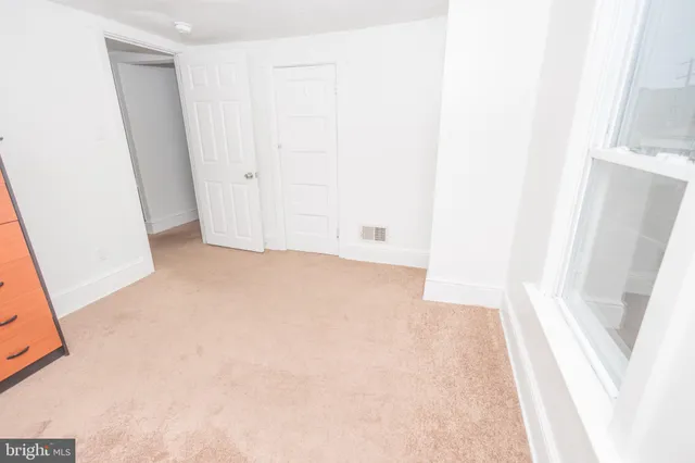 a view of empty room