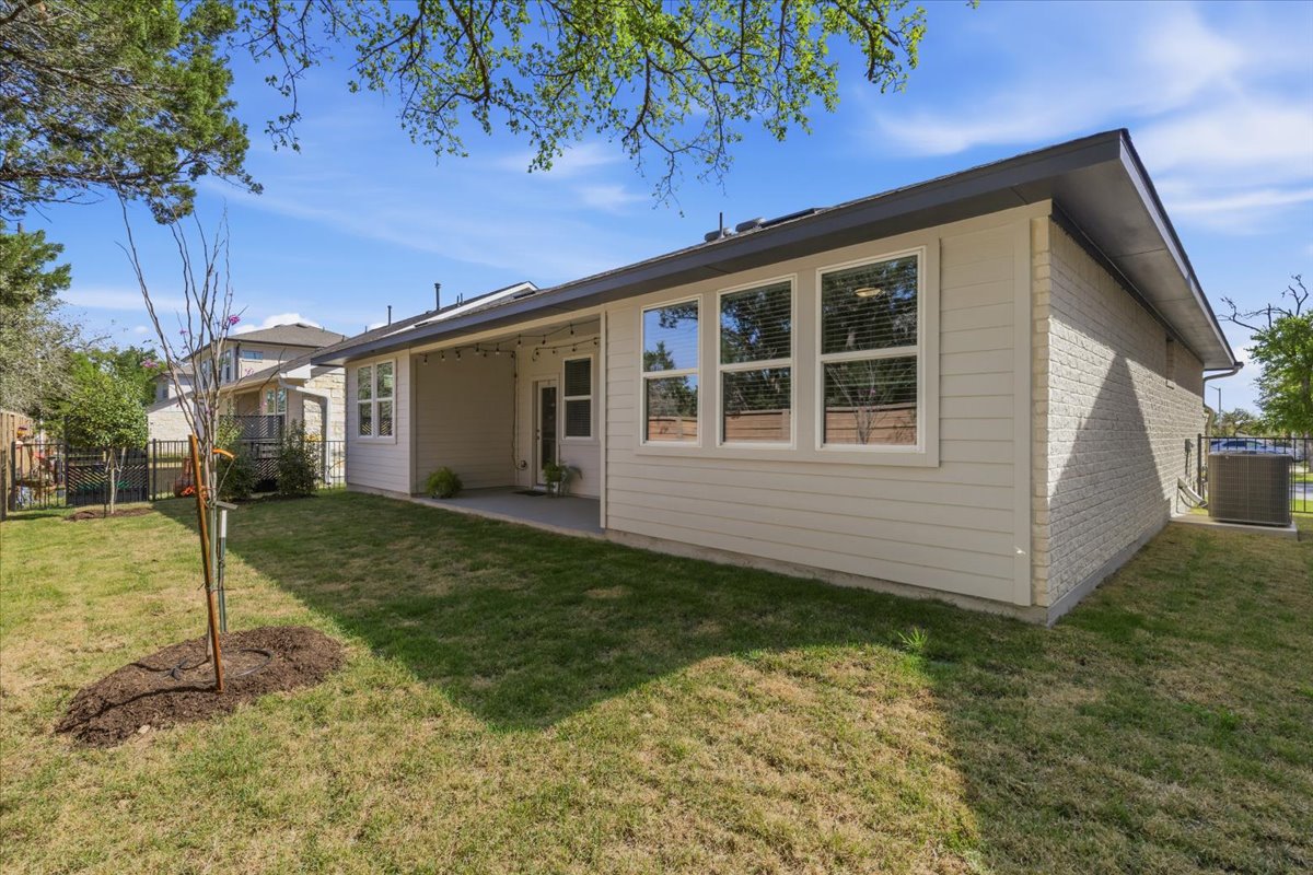 161 Spangle Way Kyle, TX 78640 - Photo 29 of 33 With front yard lawn care handles by the HOA, and an in ground sprinkler system in place, the minimal lawn care you're responsible for makes your upkeep a breeze!