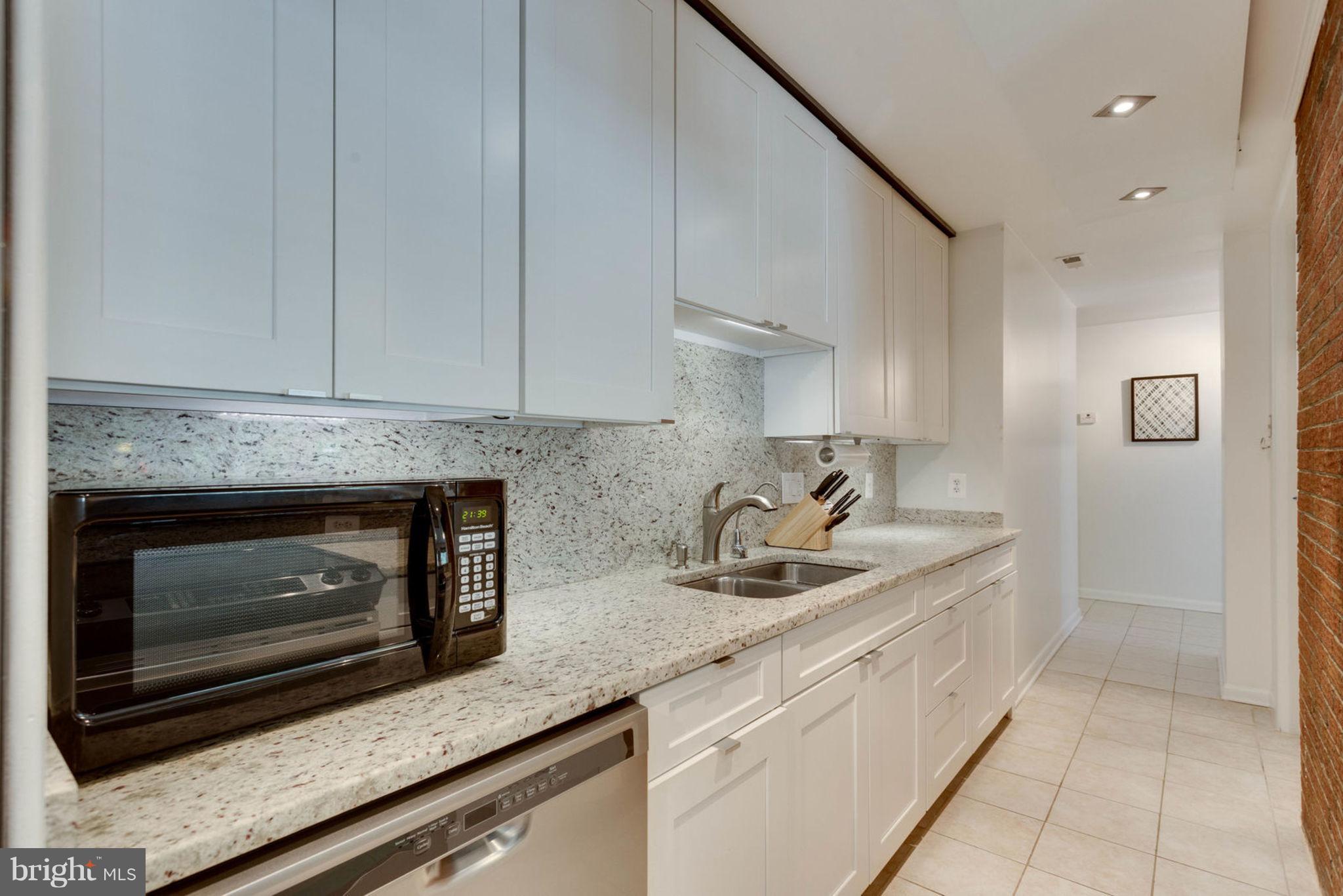 6405 Franconia Road Springfield, VA 22150 - Photo 12 of 26 White kitchen w/ brand new dishwasher