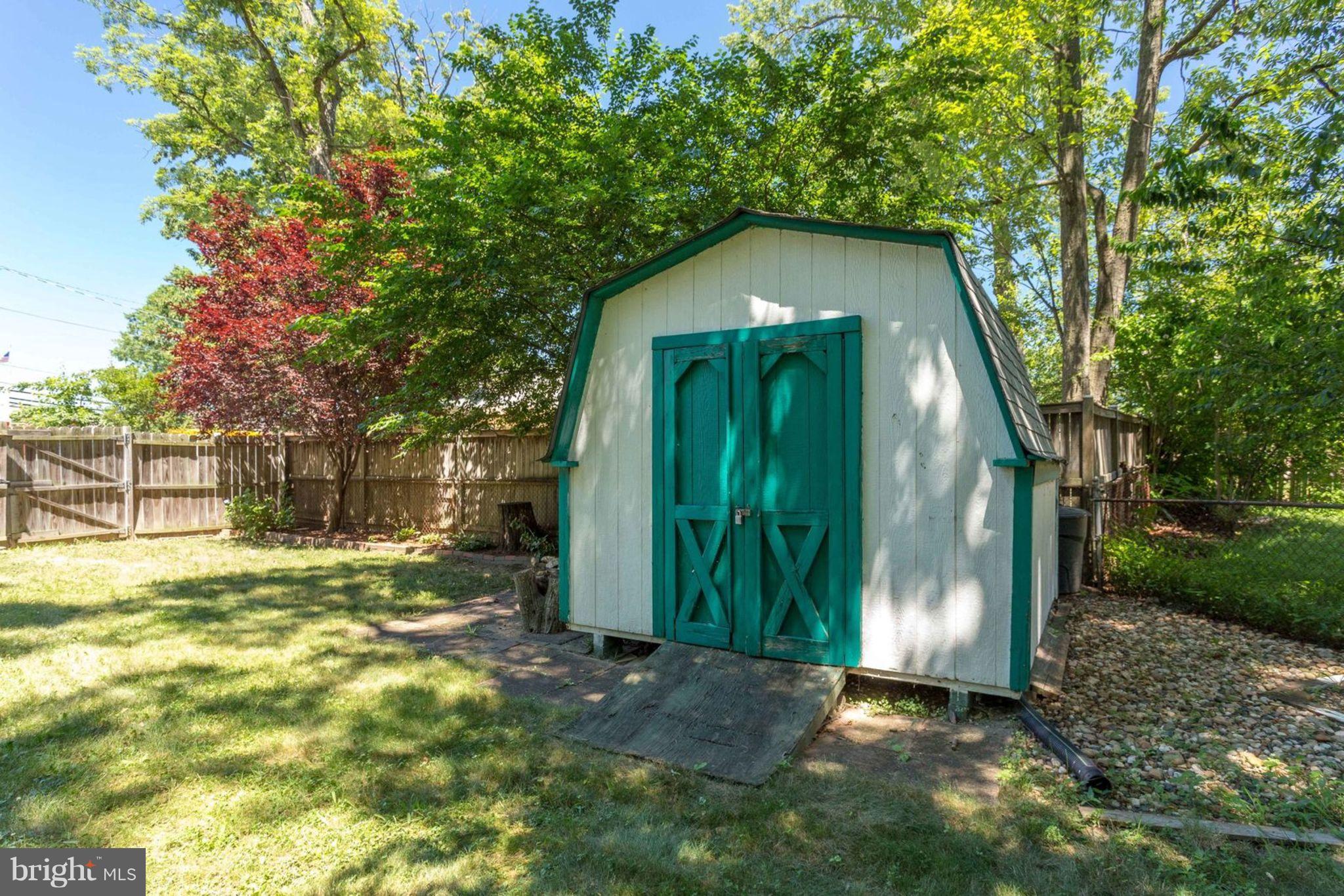 6405 Franconia Road Springfield, VA 22150 - Photo 22 of 26 Additional storage space in backyard