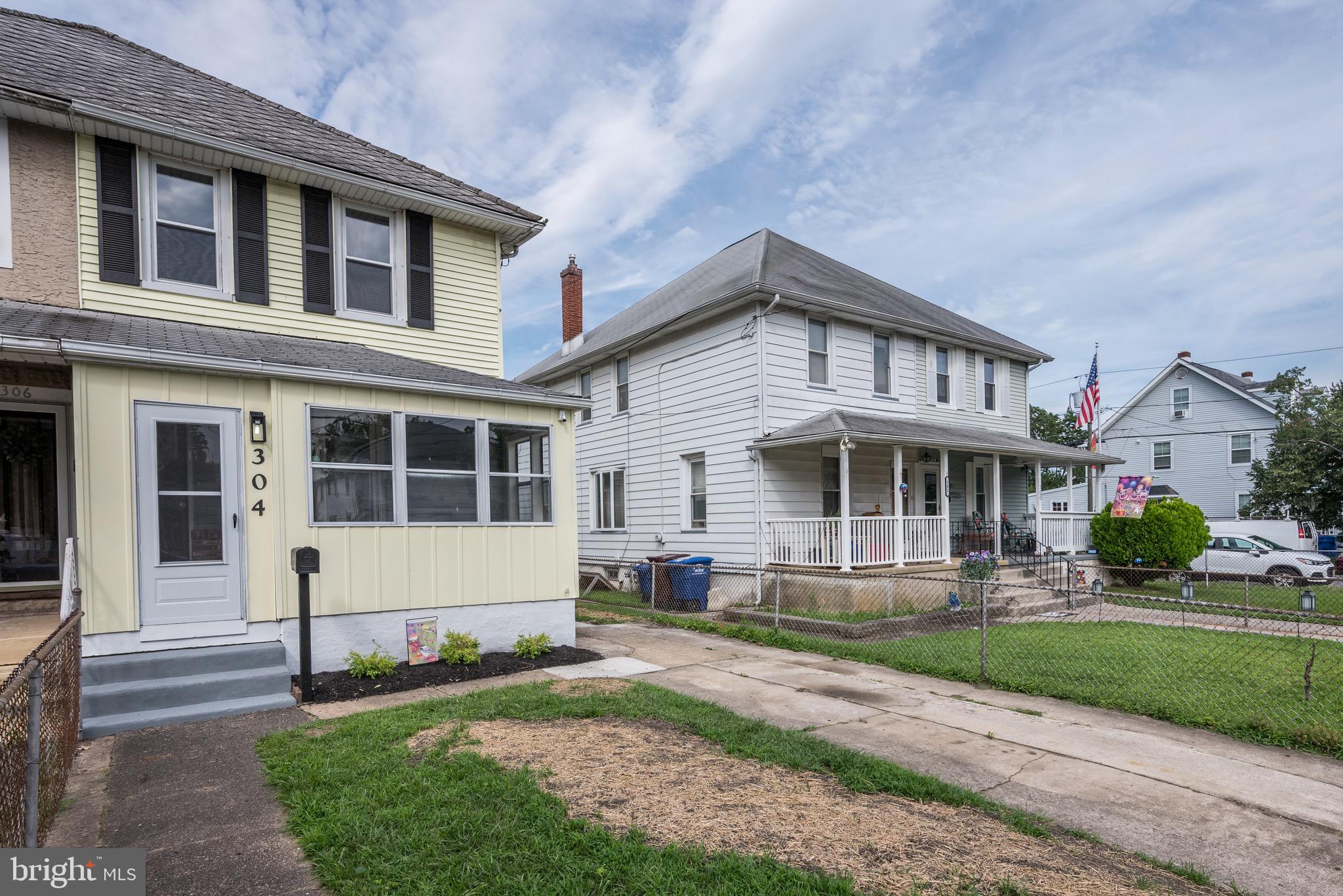 304 Cleveland Avenue Riverside, NJ 08075 - Photo 2 of 35 a front view of a house with a yard
