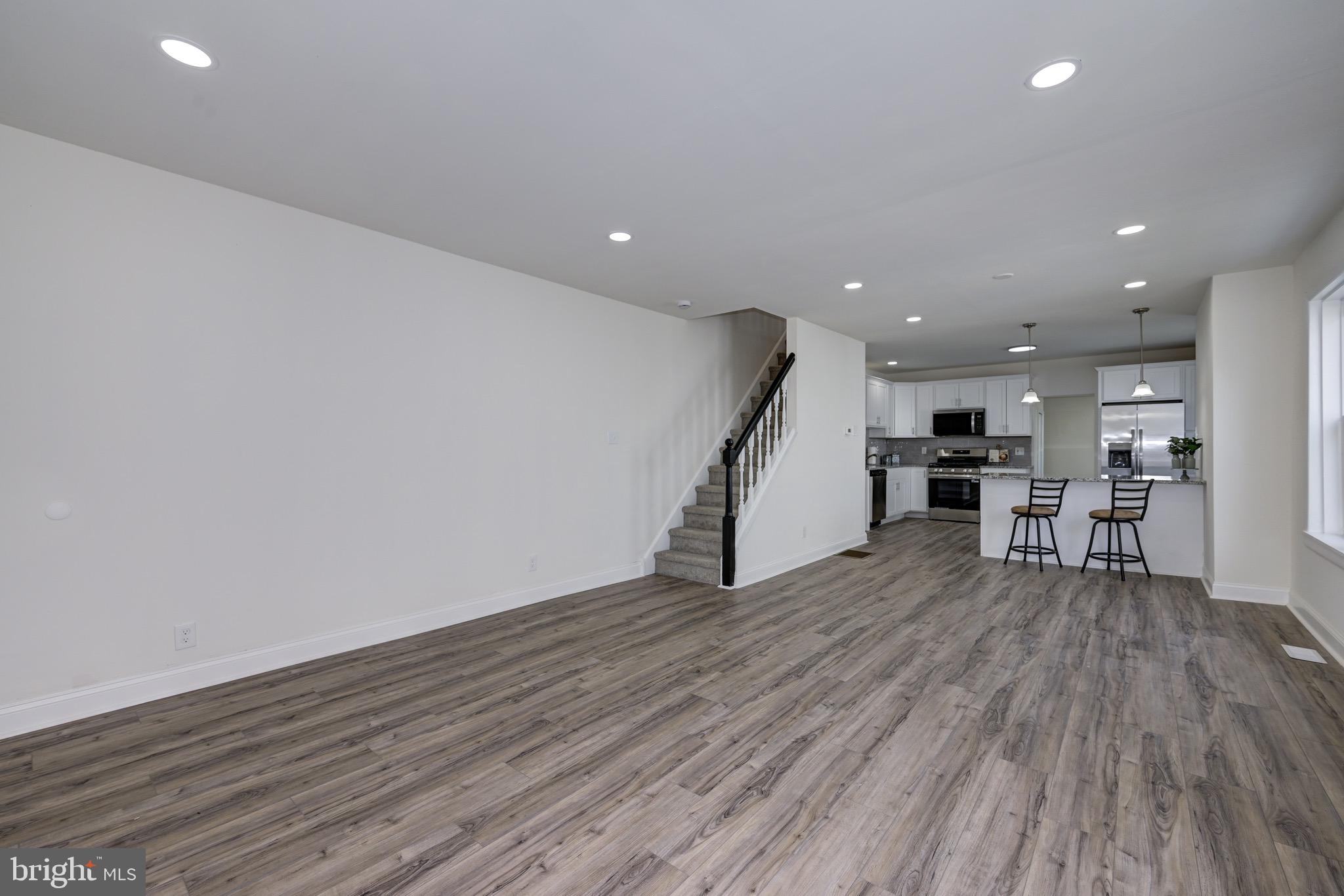 304 Cleveland Avenue Riverside, NJ 08075 - Photo 7 of 35 a view of livingroom with wooden floor