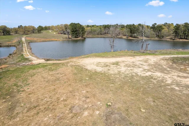 a view of an ocean and beach