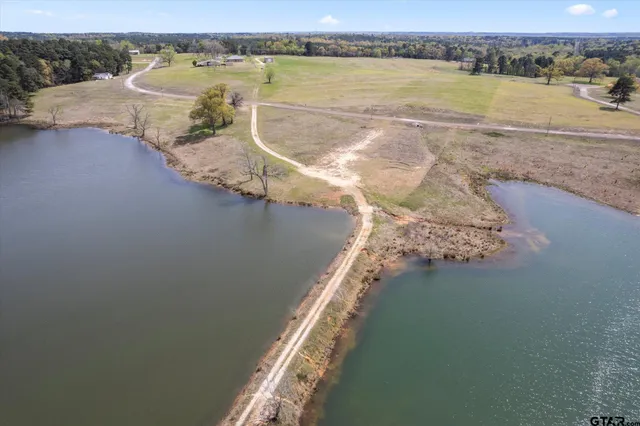 a view of a lake with outdoor space