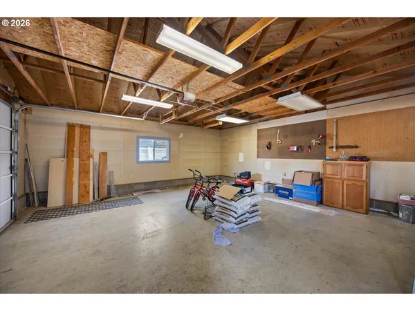 a view of a storage in a room