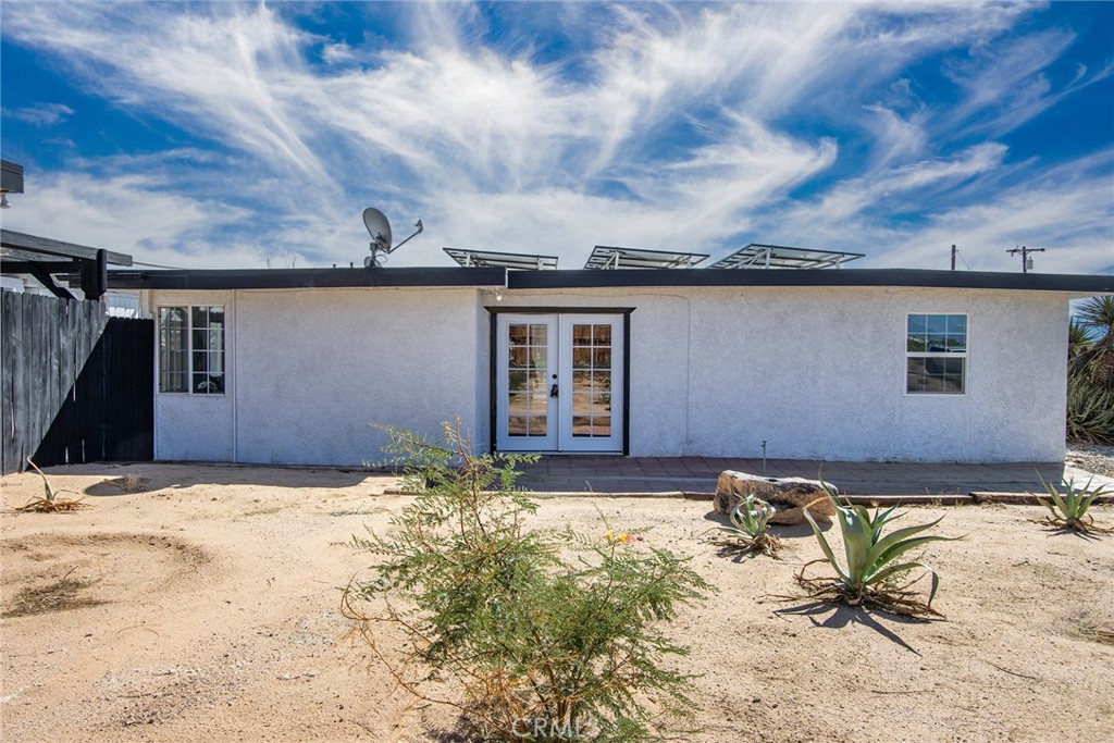 62932 Shifting Sands Joshua Tree, CA 92252 - Photo 4 of 45 a view of backyard with patio