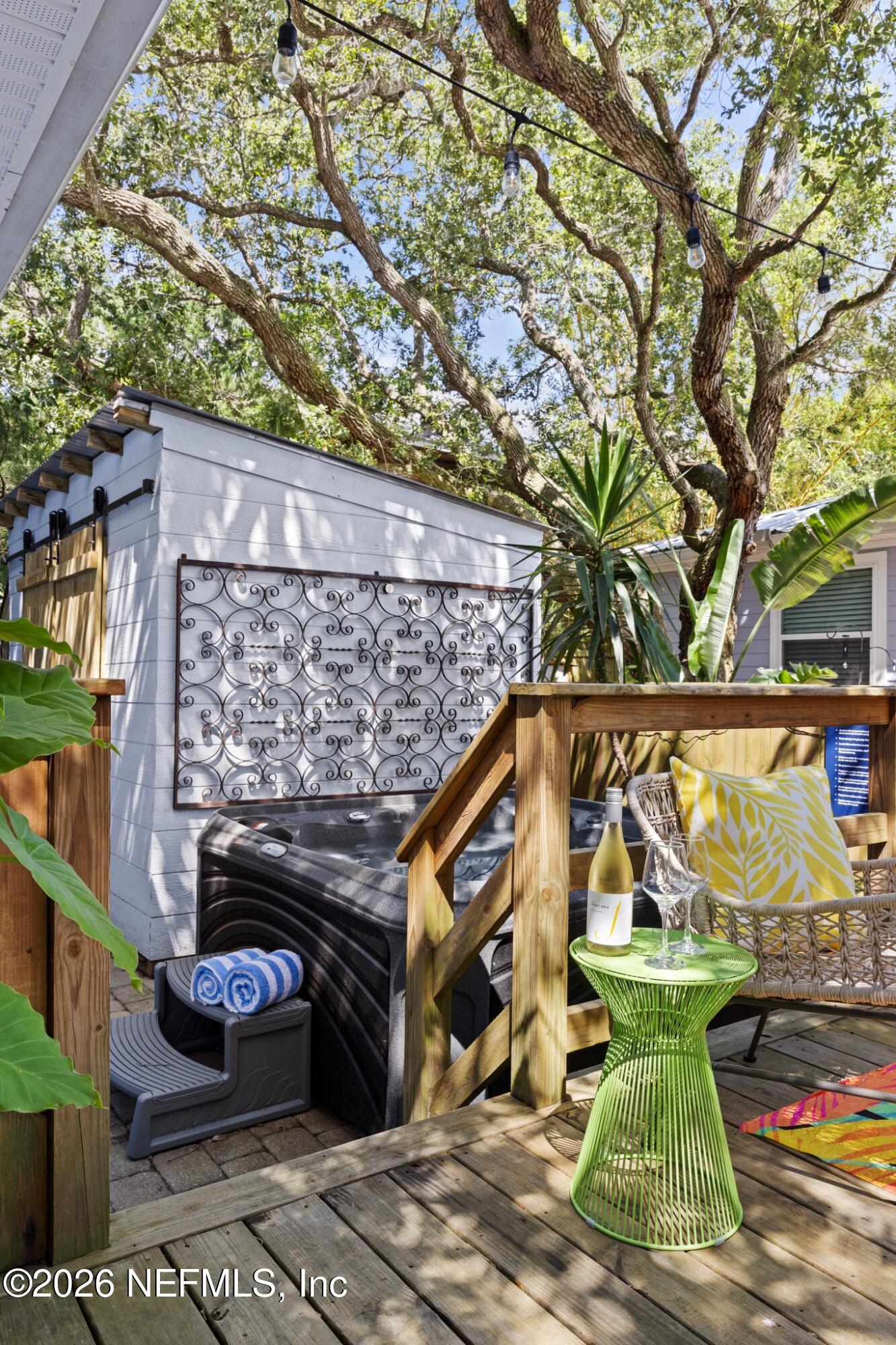 406 3rd St Street St. Augustine, FL 32084 - Photo 27 of 56 a view of outdoor space shop and a tree