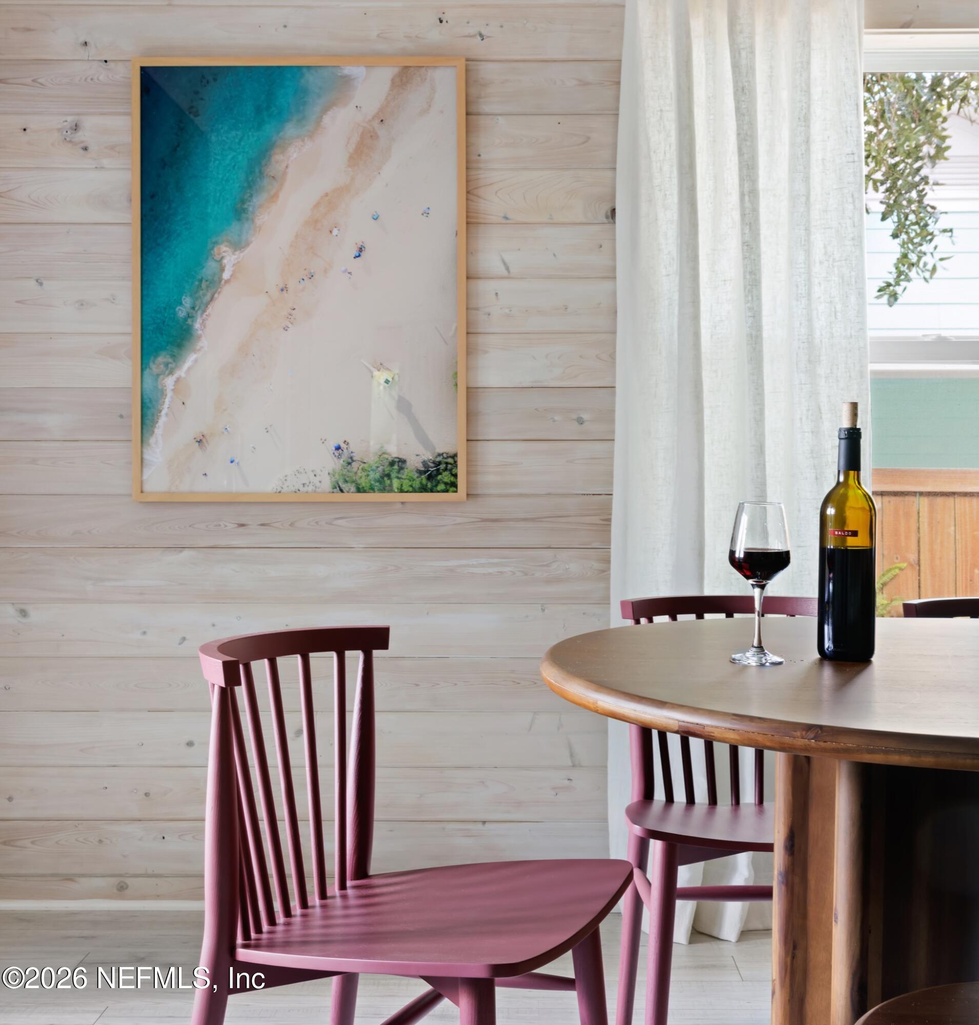 406 3rd St Street St. Augustine, FL 32084 - Photo 40 of 56 a kitchen with a table and chairs in it