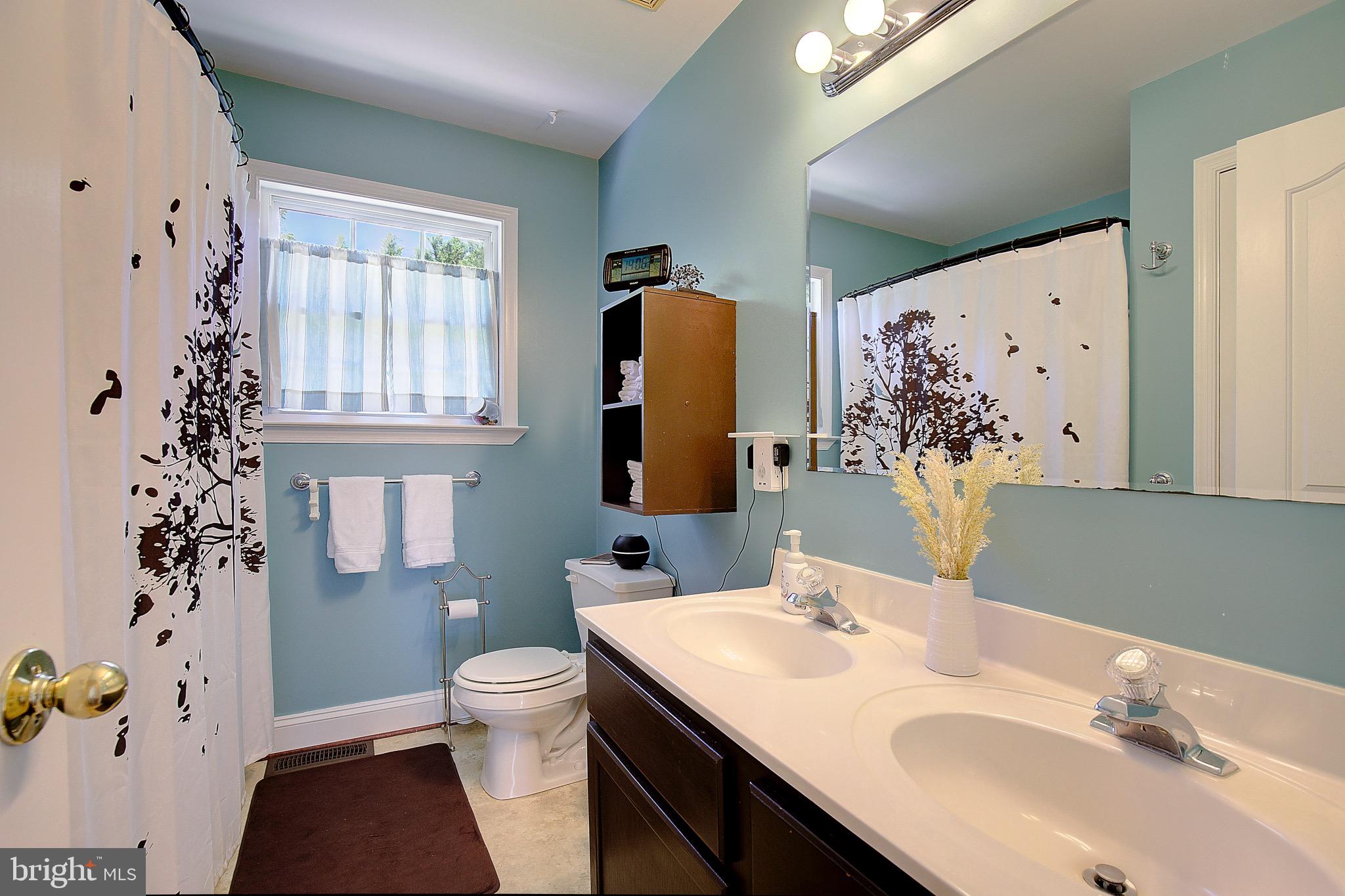 3305 Smithville Drive Dunkirk, MD 20754 - Photo 27 of 109 a bathroom with a sink vanity mirror and toilet