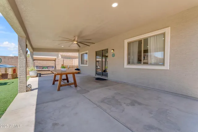 a view of a house with a outdoor space