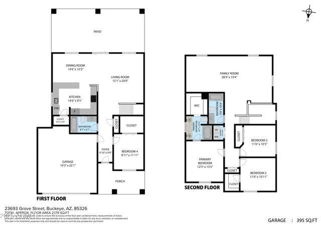 $2,500 | 23693 West Grove Street, Buckeye, AZ 85326