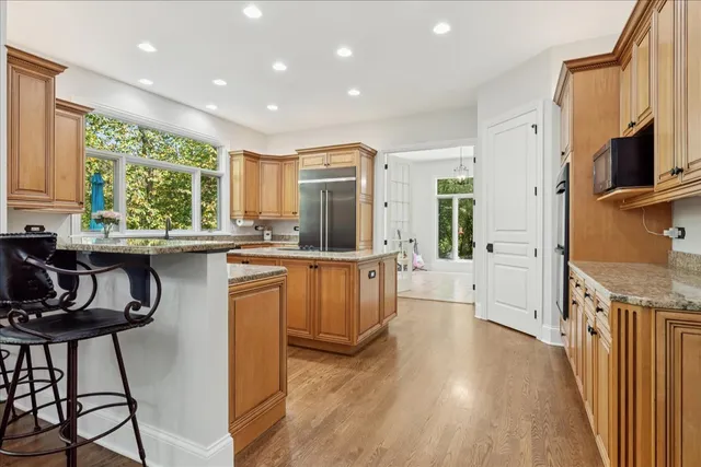 a very nice looking room with a large window