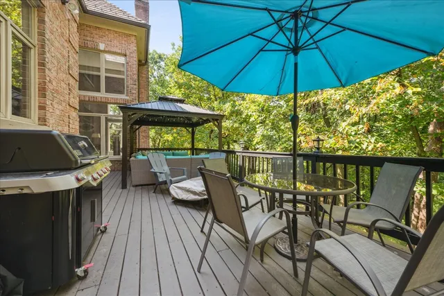 an aerial view of lake