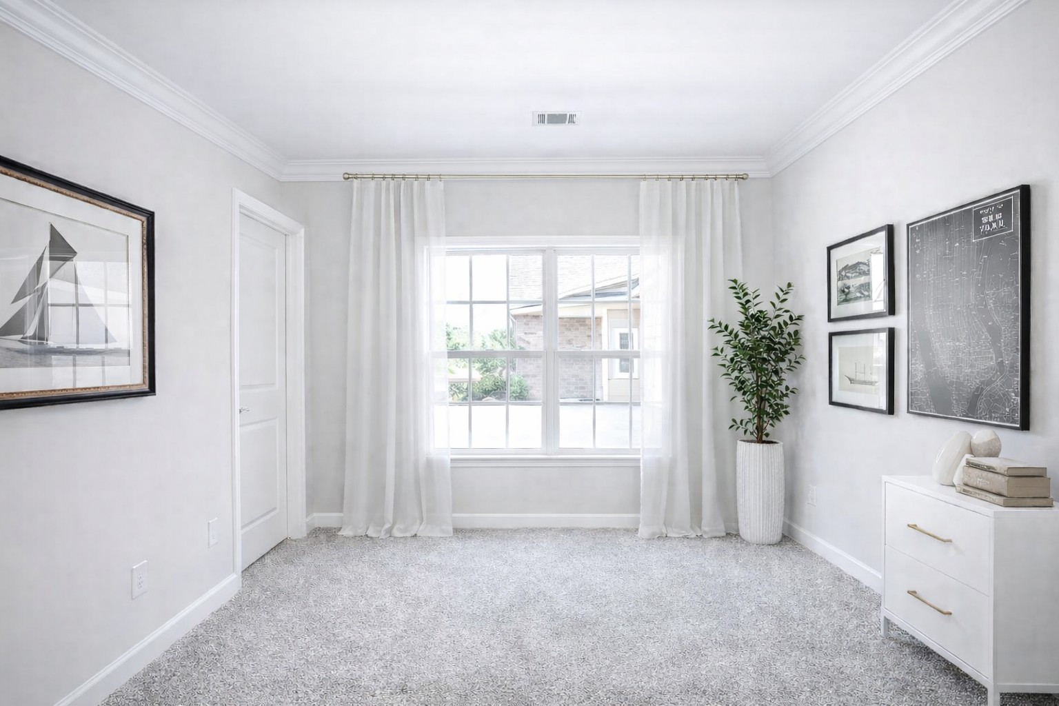 2519 Bridgeway Street Murfreesboro, TN 37128 - Photo 12 of 18 a view of an empty room with a window