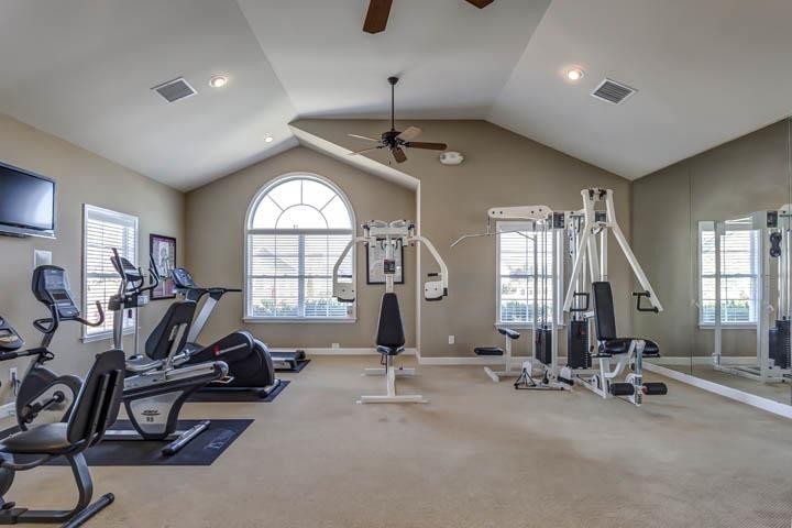 2519 Bridgeway Street Murfreesboro, TN 37128 - Photo 15 of 18 a view of a room with gym equipment
