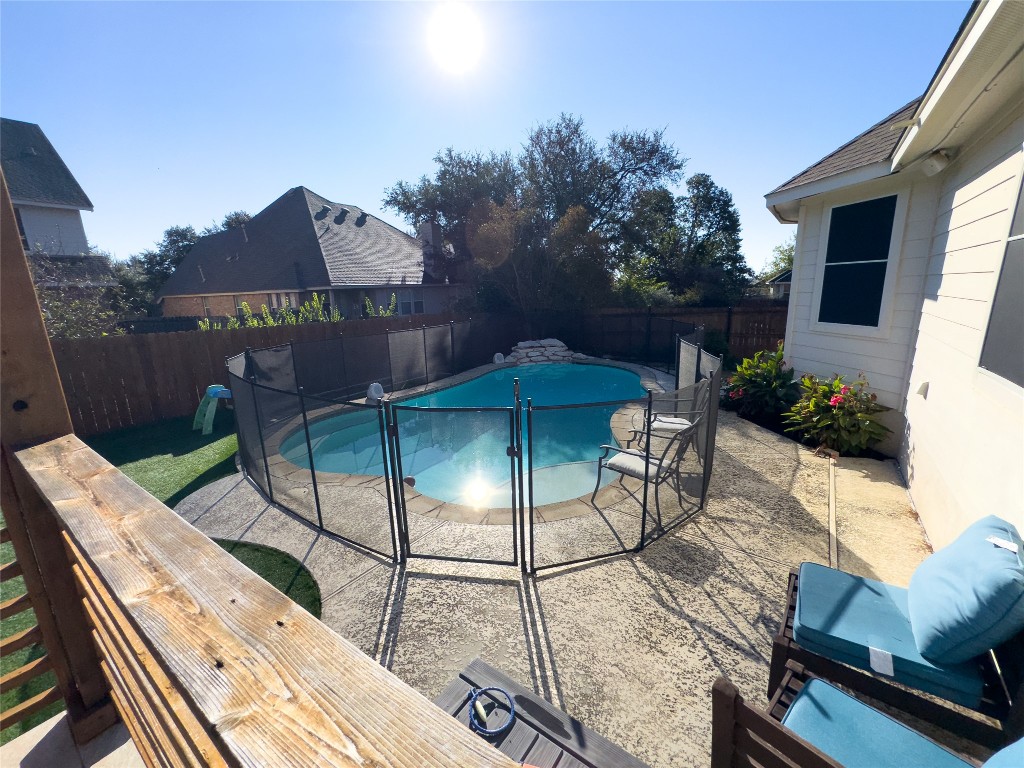 2410 Aspen Meadow Road Leander, TX 78641 - Photo 19 of 24 a view of a chairs and table in the terrace