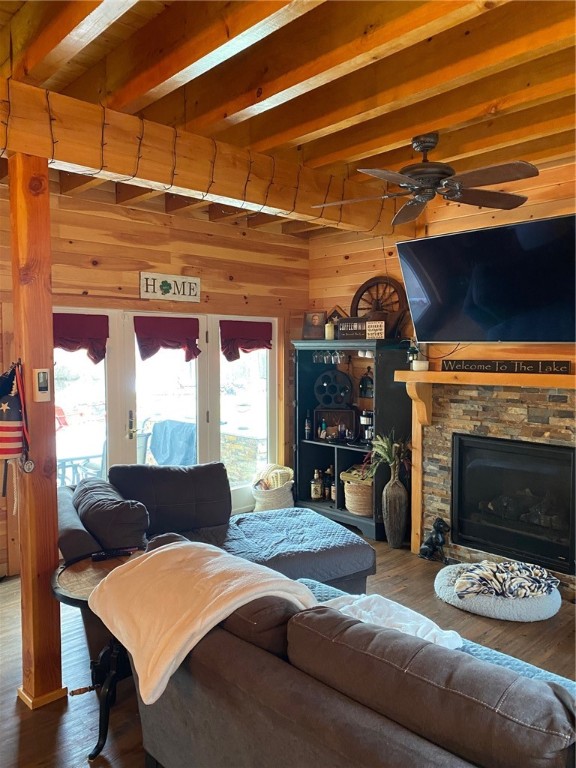 162 Indian Trail Glocester, RI 02814 - Photo 19 of 21 Nine foot glass doors. overlooks water.