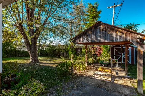 a view of outdoor space and yard