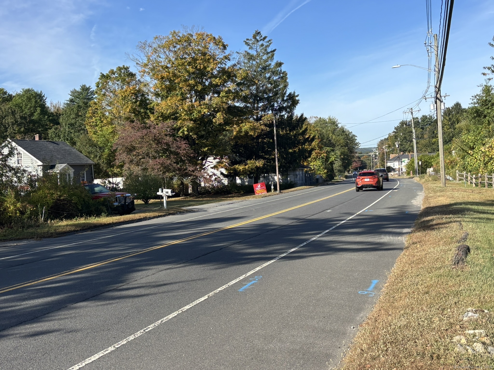 1405 New Haven Road Naugatuck, CT 06770 - Photo 23 of 27 a view of street with large trees