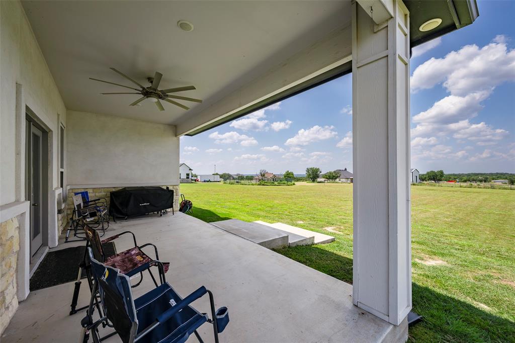 705 Old Agnes Road Weatherford, TX 76088 - Photo 28 of 32 a view of swimming pool from a balcony