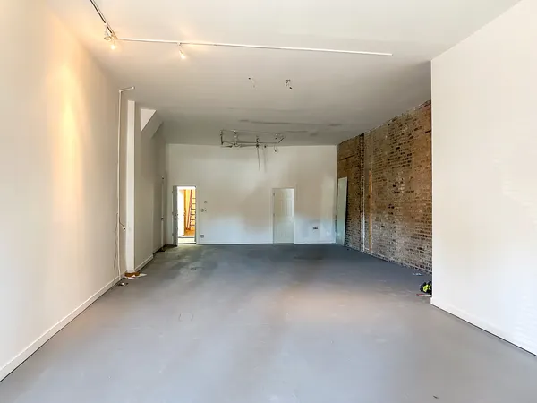an empty room with a empty space