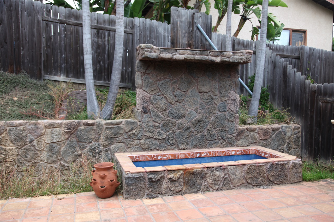 1876 Laurel Road Oceanside, CA 92054 - Photo 13 of 15 Fountain / waterfall in back yard
