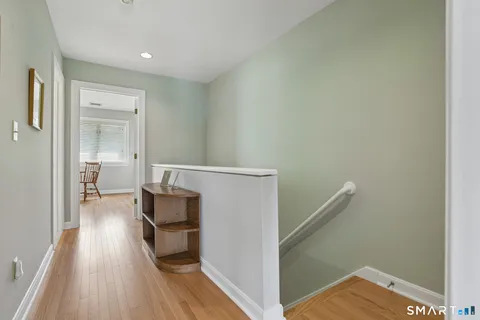 a view of livingroom with furniture and wooden floor