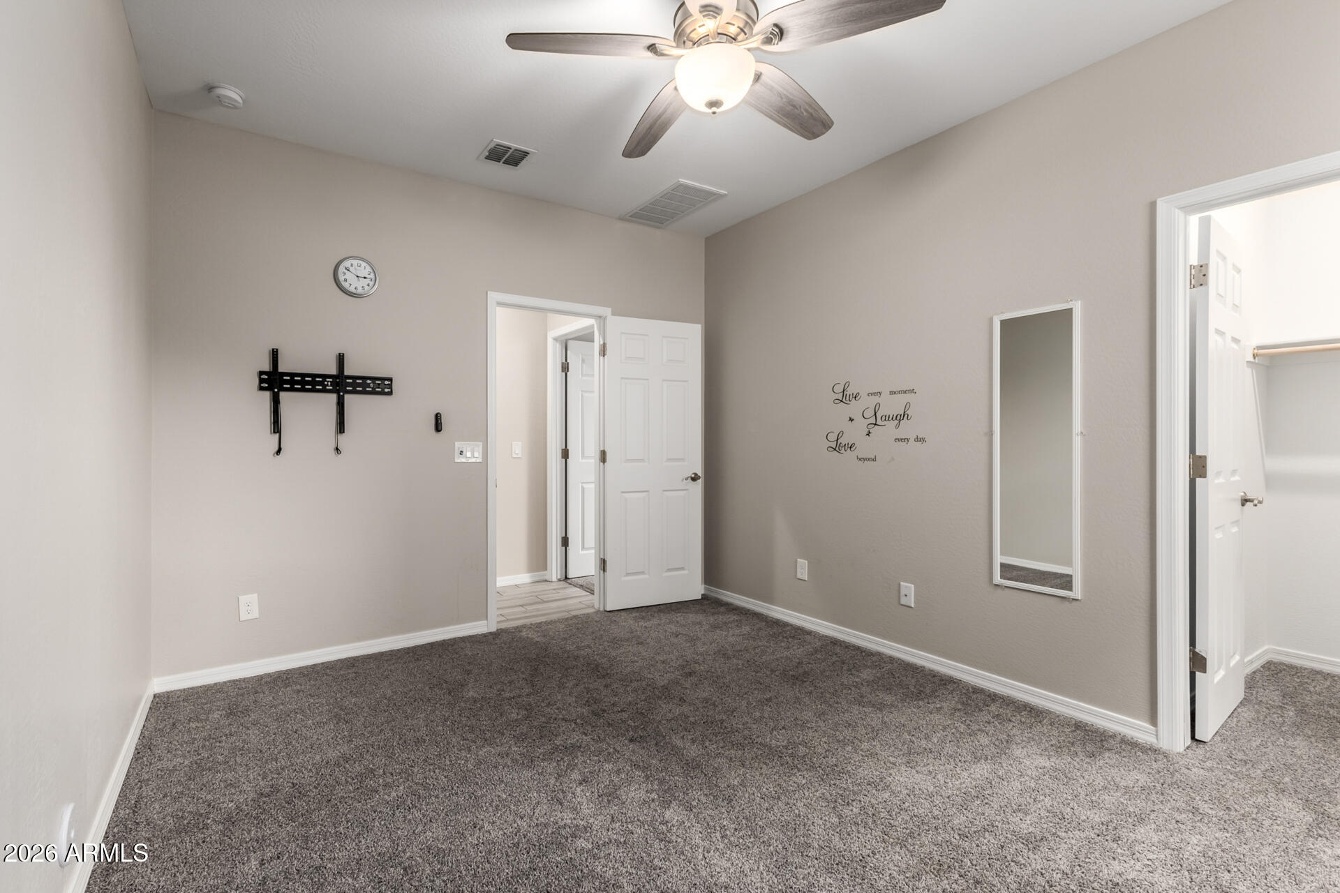 5347 West Lydia Lane Laveen, AZ 85339 - Photo 34 of 48 an empty room with fan