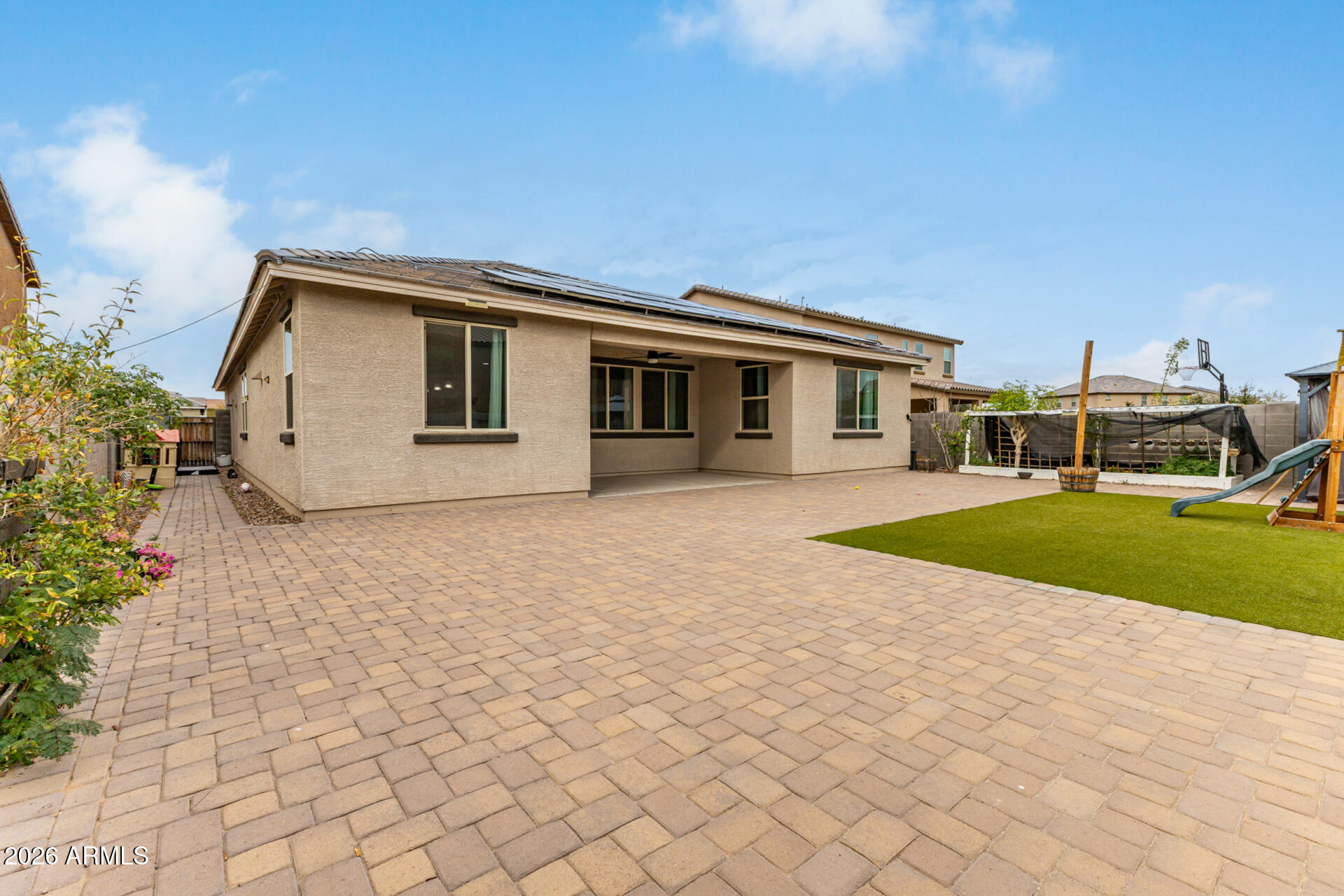 5347 West Lydia Lane Laveen, AZ 85339 - Photo 41 of 48 a front view of a house with a garden