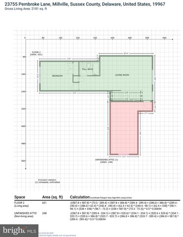 $495,000 | 23755 Pembroke Lane, Millville, DE 19967