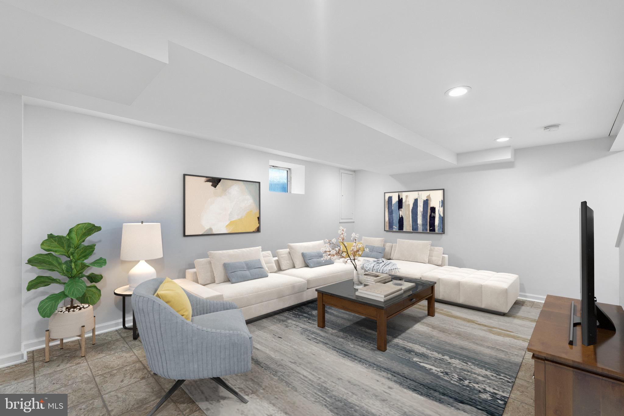 11977 Andrew Street Silver Spring, MD 20902 - Photo 22 of 28 Virtually staged rec room