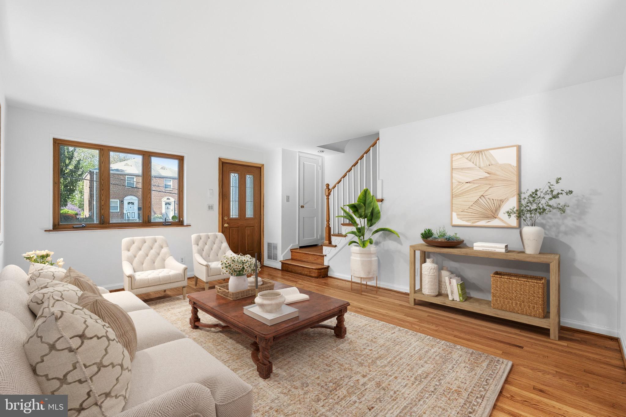 11977 Andrew Street Silver Spring, MD 20902 - Photo 4 of 28 Virtually staged living room