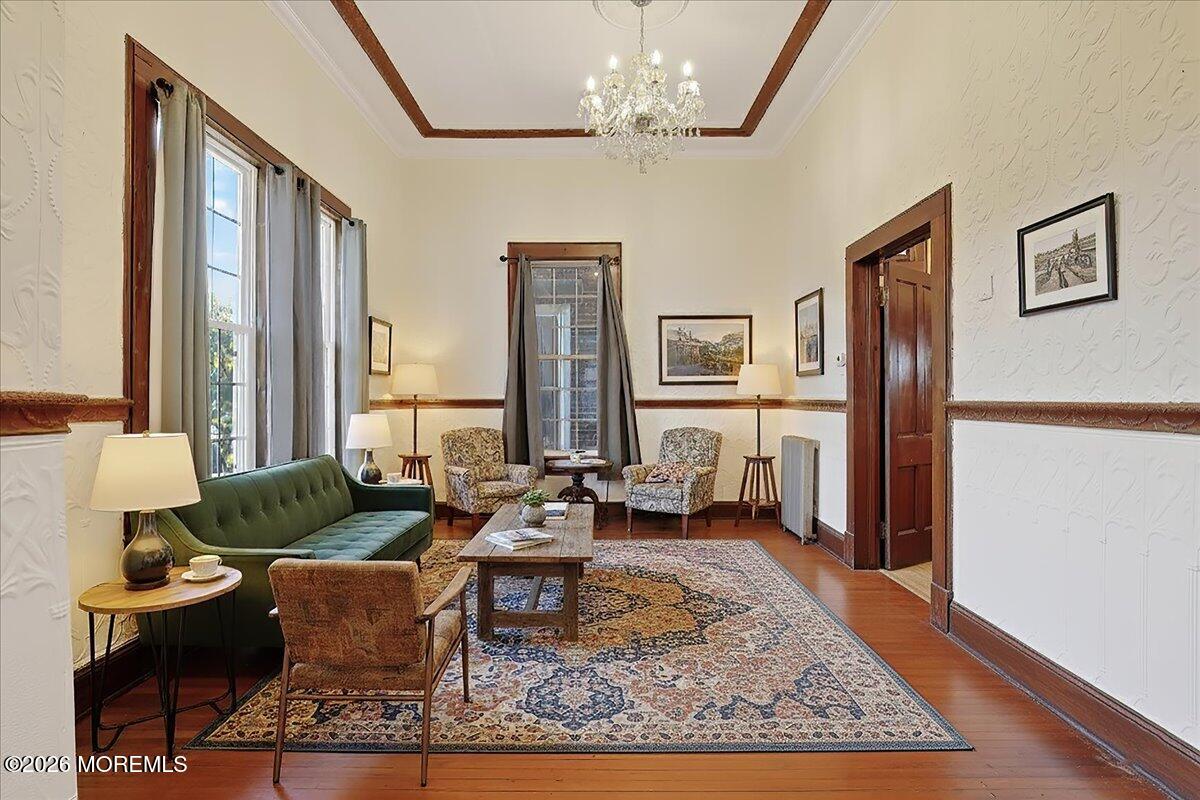 Front Street Keyport, NJ 07735 - Photo 17 of 42 a living room with furniture windows and a table