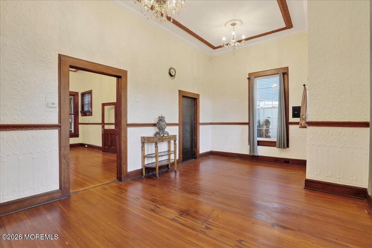 Front Street Keyport, NJ 07735 - Photo 10 of 42 a view of a livingroom with wooden floor