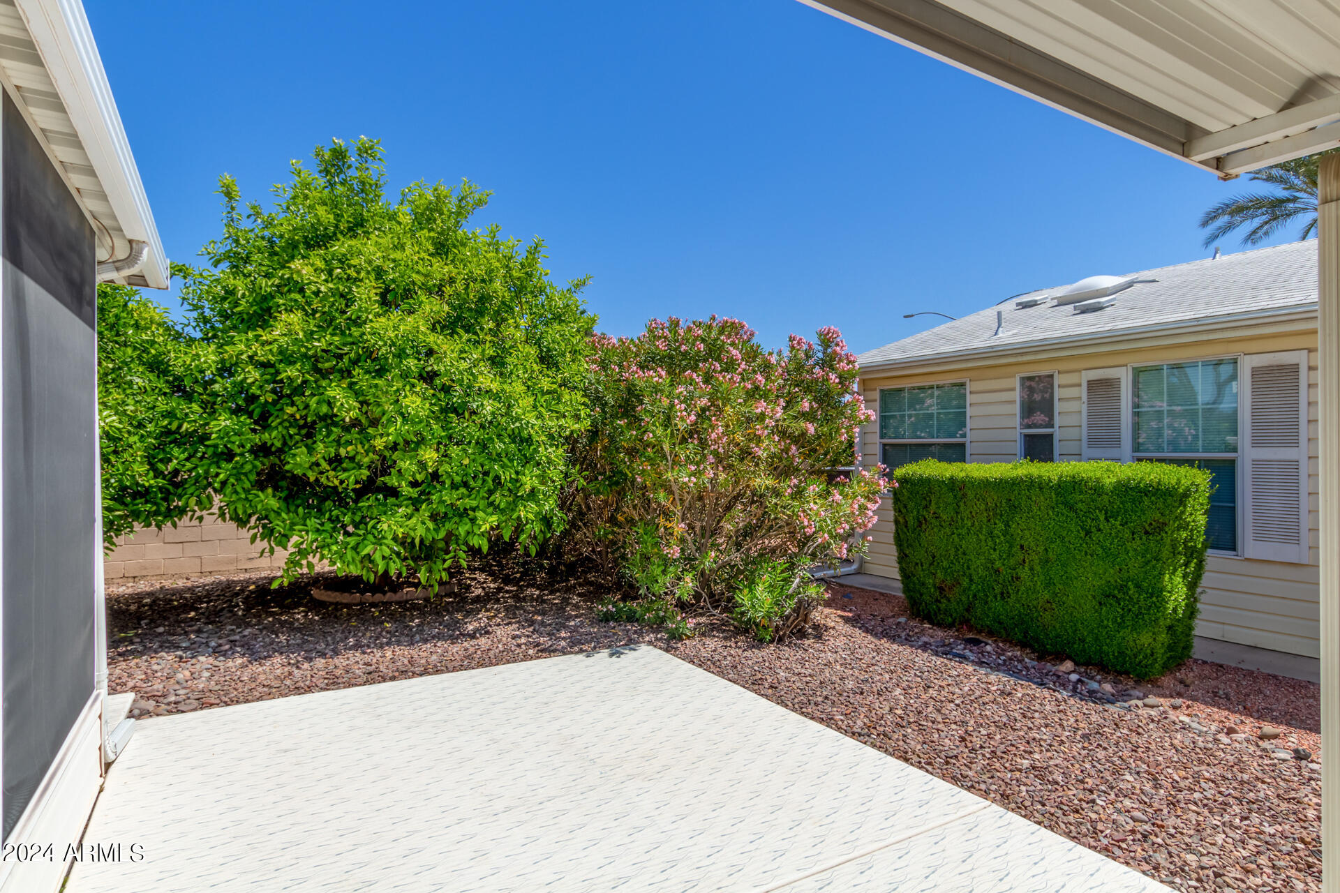 2550 South Ellsworth Road, Unit 21 Mesa, AZ 85209 - Photo 16 of 21 Backyard