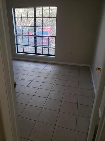 a view of empty room