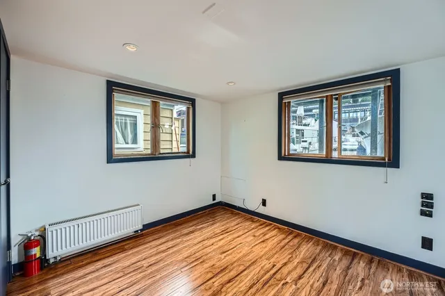 a view of outdoor space with seating area