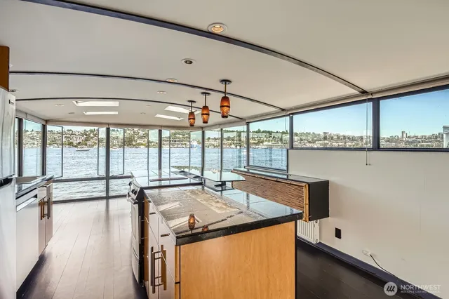 a view of living room with balcony
