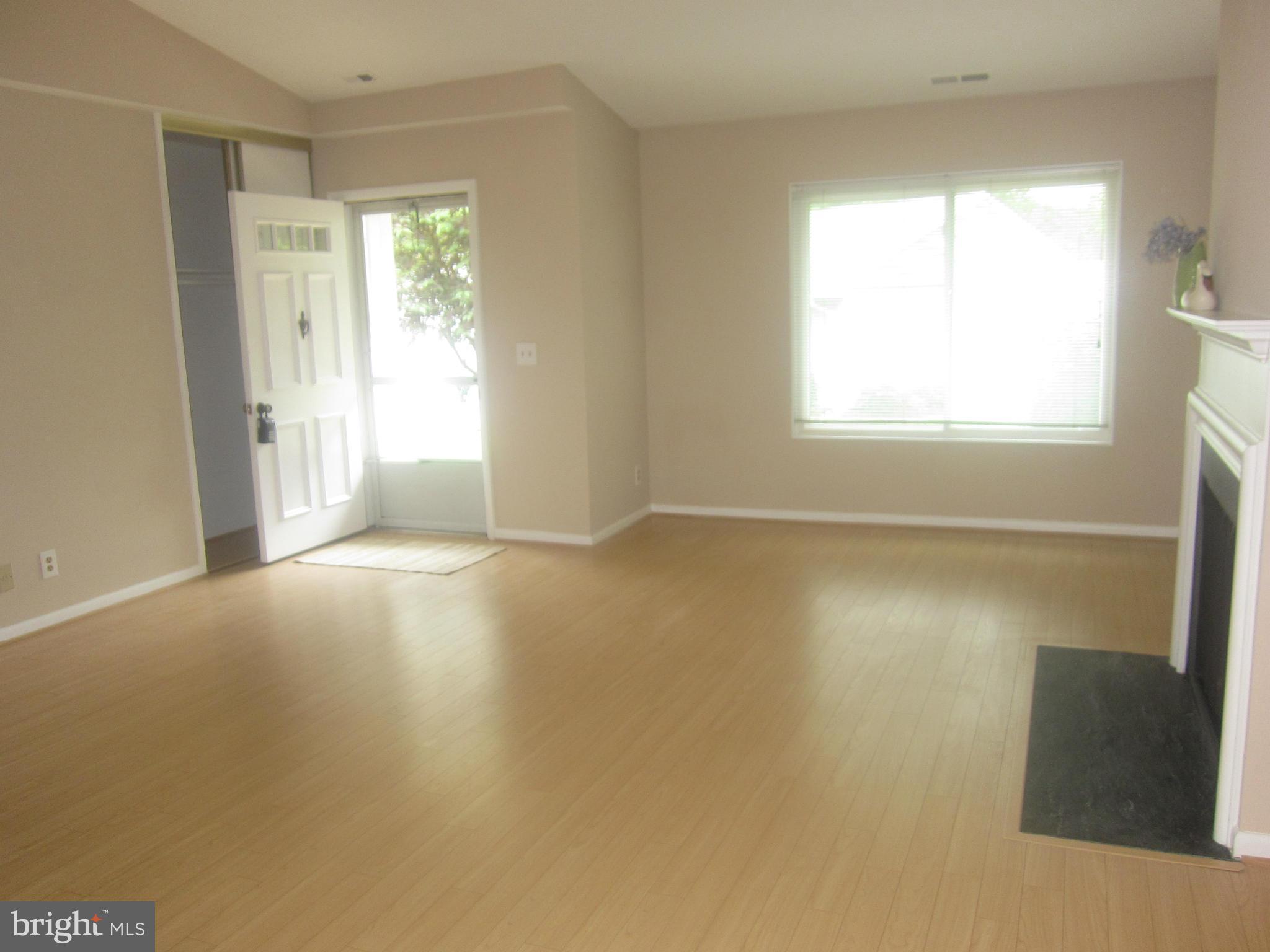 Front entry to bright living space