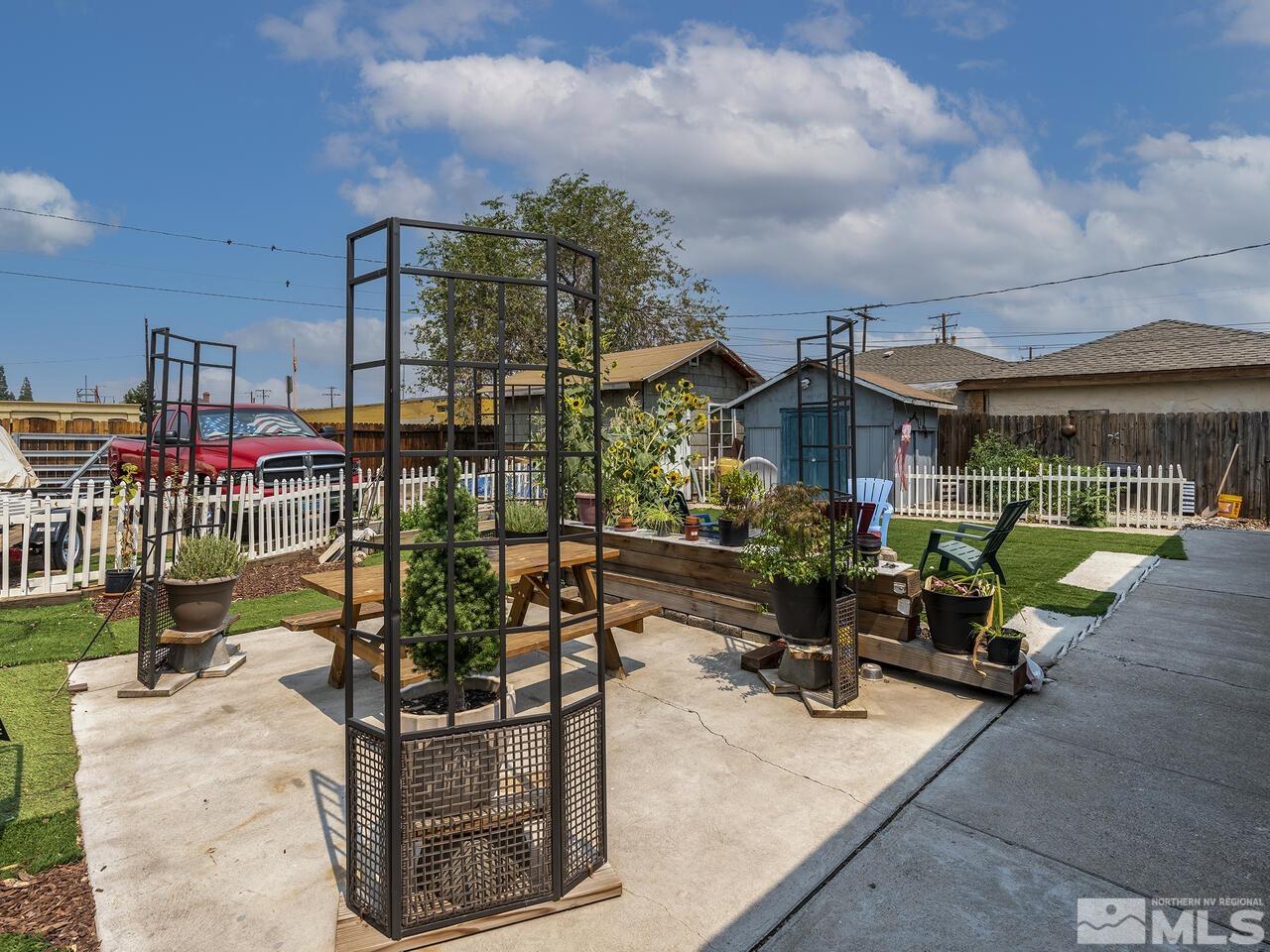 775 Aitken Street Reno, NV 89502 - Photo 16 of 21 an outdoor space with lots of furniture and garden